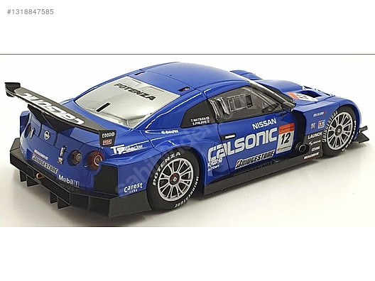 ミニカー AUTOart Calsonic Nissan GT-R 1/18 Autoart Diecast Model 1:18 Nissan Araba - 1318847585
