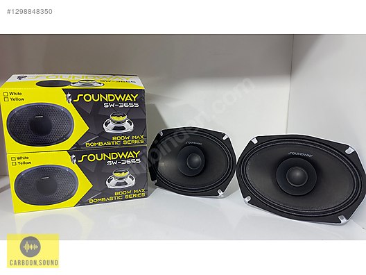 Hoparlör / Midrange / Soundway SW-3655 OVAL MİDRANGE 800 WAAT