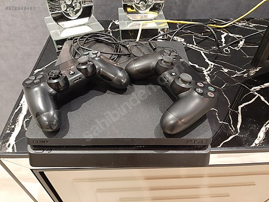 ps4 slim 500gb orjinal 2 kol ve orjinal
