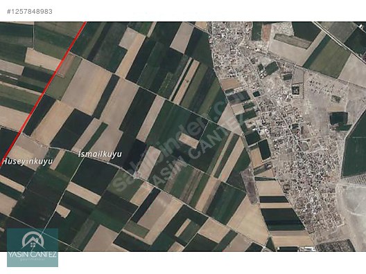 YASİN CANTEZ GAYRİMENKULDEN TÜRKMEN CAMİLİ DE SATILIK TARLA #1257848983