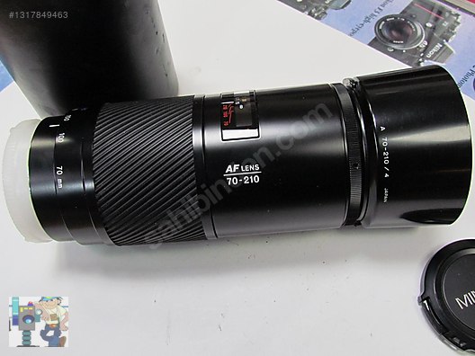 Lensler / MİNOLTA AF 70/210 mm F:4 (SONY A MAUNT OBJEKTİF