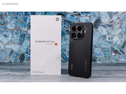 256 GB Siyah Xiaomi 15T Pro Cep Telefonu - 1320849540