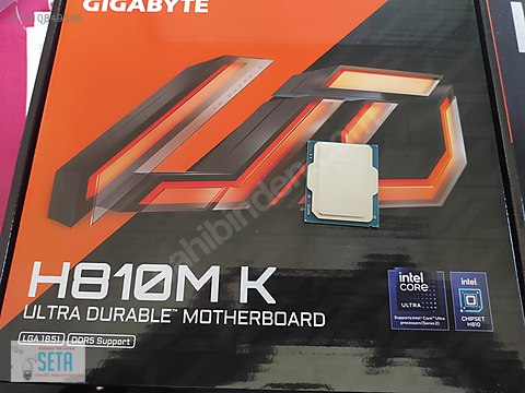 INTEL Core Ultra 5 225F 3.3GHz 20MB+Gigabyte H810M K Intel LGA18