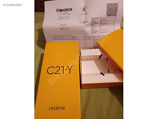 64 GB Siyah Realme C21Y Cep Telefonu - 1328849867