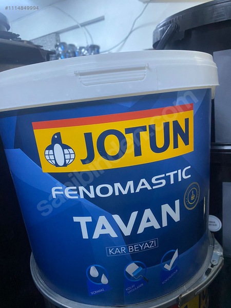 Jotun Fenomastic Tavan Boyasi Kar Beyaz 175 Kg İç Cephe Boyası Ve Yapı Malzemeleri Sahibinden 4439