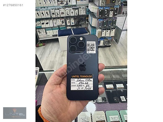 Resim Apple iPhone 15 Pro İkinci El TR | 256 GB | Mavi İkinci El İPHONE 15 PRO 256 GB TAKAS+TAKSİT