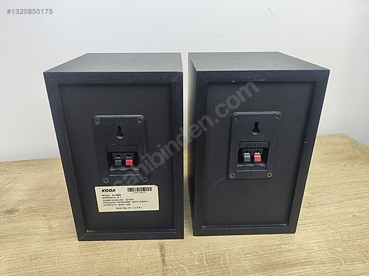 同級生 Koda AV-988S Bookshelf Hoparlör Seti - İkinci El Koda Raf Tipi