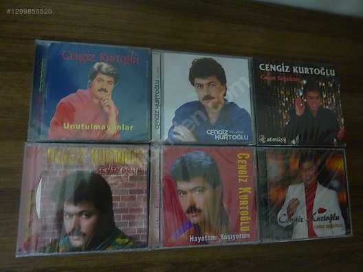 Arakezuri 結果論 廃盤 CD CENGİZ KURTOĞLU 5 ÇEŞİT MÜZİK CD LERİ SIFIR AMBALAJINDA ORJİNAL