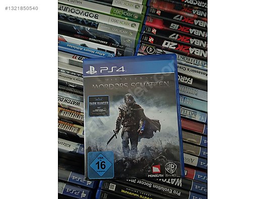 mordors schatten ps4 oyunu çiziksiz sahibinden.comda - 1321850540