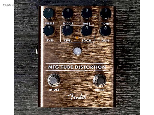 ギター Fender MTG Tube Distortion Fender MTG Tube Distortion Pedal - Efekt Pedalı ve Diğer Enstrüman