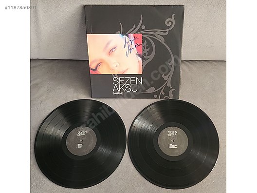 Sezen Aksu Islak İmzalı Plak Koleksiyon Vinly LP - Müzik Plakları