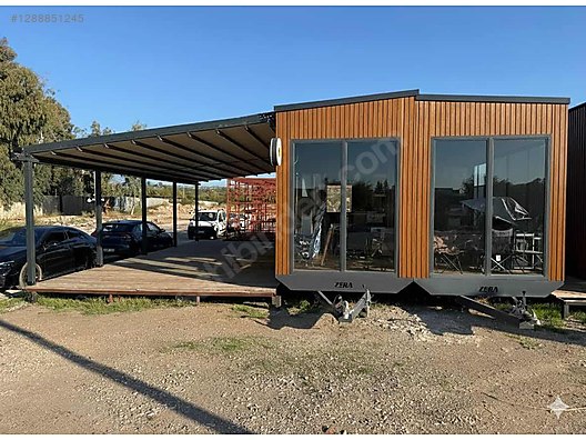 Tiny Houses / İKİZ TINYHOUSE- VERANDA - PERGOLE (NAKLİYE-KURULUM