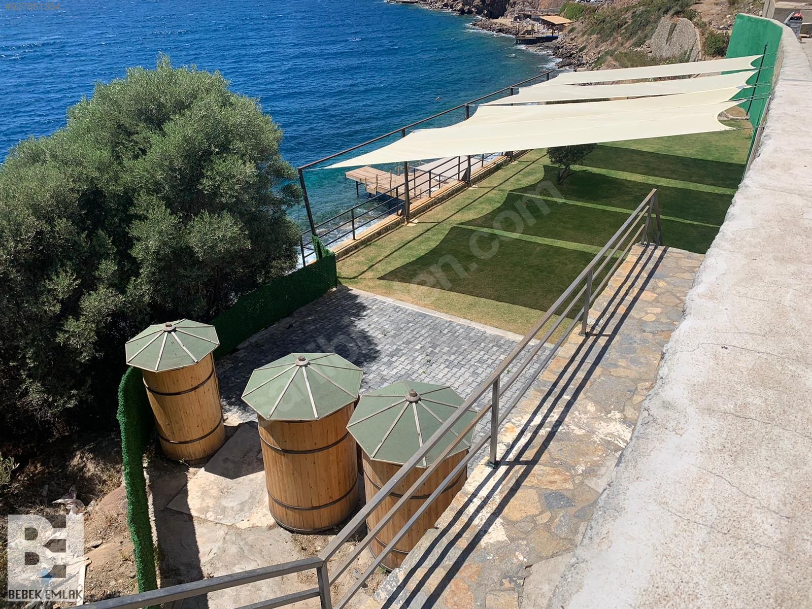 BEBEK EMLAK�TAN YALIKAVAK�TA SİTE İÇİNDE DENİZE SIFIR