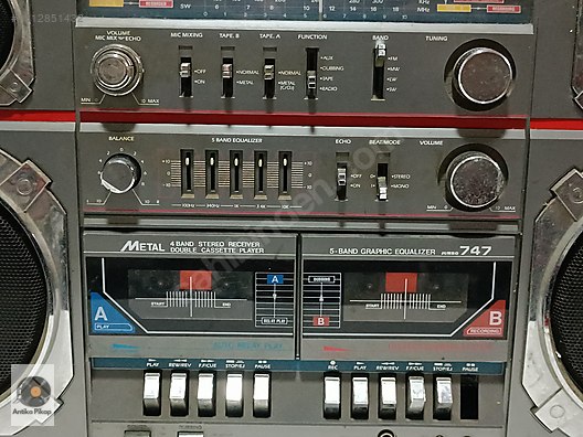 DEV JUMBO BOOMBOX MÜZİK SETİ (885) - İkinci El Müzik Seti & Teyp
