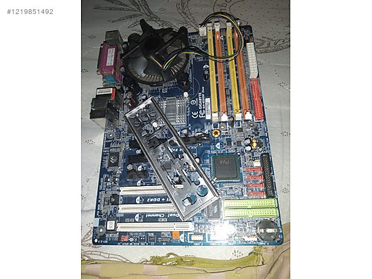Gigabyte ga-81915p duo 775 pin anakart+işlemci ve fanı - Anakart ve Tüm ...