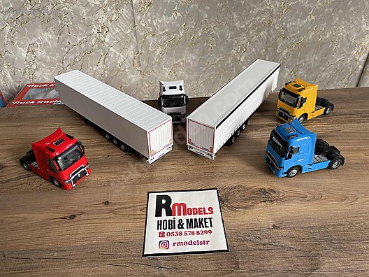Diecast Model 1:50 Renault Çekici (TIR) Çeşitleri - 1281851541