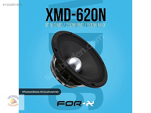 PRD Hoparlör / Midrange / FOR-X XMD-620 N 250W RMS POWER 500W MAX