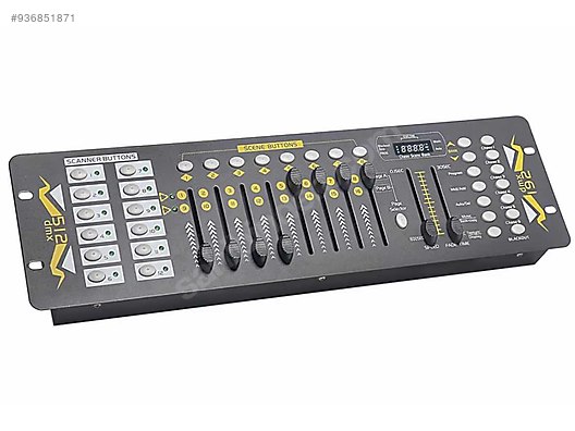 DMX 512 IŞIK KONTROL MİKSERİ 3000 ₺ sahibinden.comda - 936851871