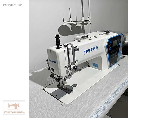 ユキ Yuki 0303S Çift Papuç Dikiş Makinesi Step Motorlu Otomatik 3 yıl