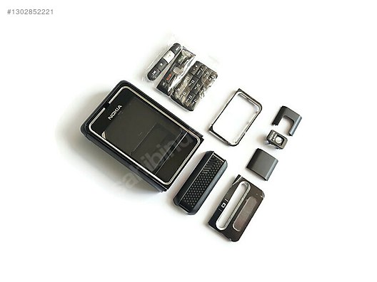 Nokia 3250 Kapak Kasa Tuş Orjinal Kalitesinde Housing Black New