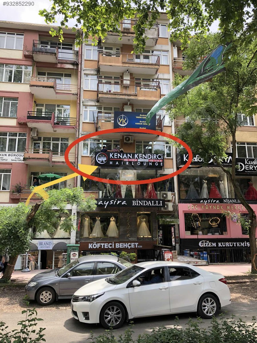 İZMİT YÜRÜYÜŞ YOLU TABELA DEGERİ YUKSEK KİRALIK İŞYERİ Kiralık Daire