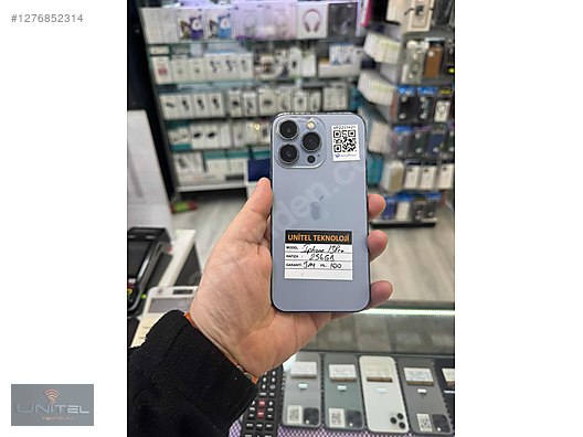 Resim Apple iPhone 13 Pro İkinci El TR | 256 GB | Mavi İkinci El İPHONE 13 PRO 256 GB TAKAS+TAKSİT