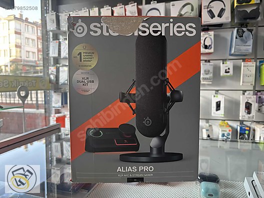 SteelSeries Alias Pro XLR Gaming Mikrofon ve Stream Mikser