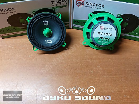 Hoparlör / Midrange / ÖYKÜ SOUND ŞOK FİYAT YEŞİL DEV KİNGVOX 13CM