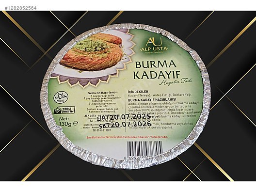 İkinci El ve Sıfır Alışveriş / Yiyecek & İçecek / Pastane & Fırın / Pasta & Tatlı