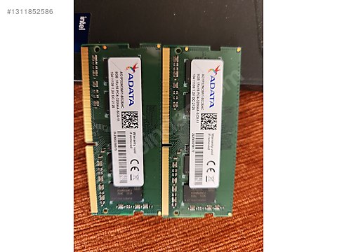 16gb ddr4 ram 2x8gb adata 3200 mhz sahibinden.comda - 1311852586