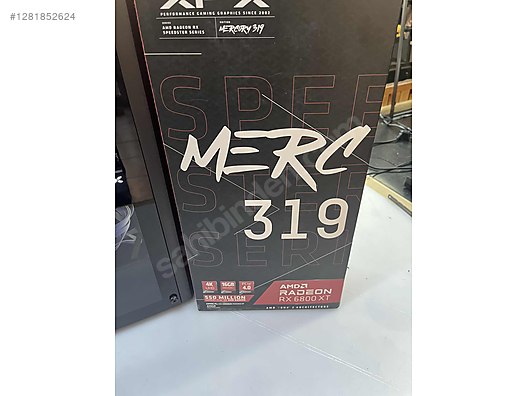 XFX RADEON RX 6800XT 16GB KUTULU TERTEMİZ. - XFX Ekran Kartı İlanları sahibinden.com'da