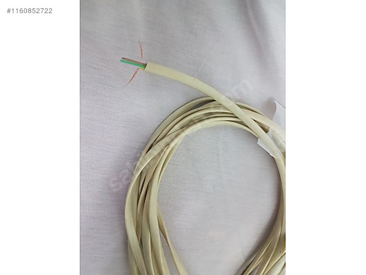 7.5m, 4 Telli yassı ve 8m 3 telli yuvarlak telefon kablosu - Kablo ve Yapı Malzemeleri sahibinden.com'da