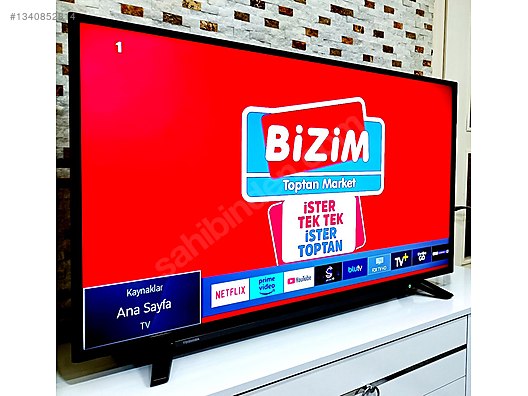 49 inç 124 ekran TOSHİBA SMART TV - İkinci El Toshiba LED & LCD TV