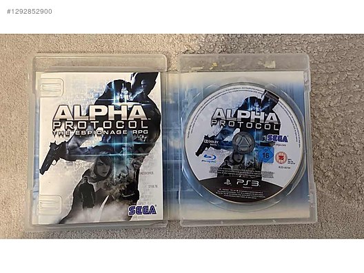 Ps3 oyun Alpha Protocol sahibinden.comda - 1292852900
