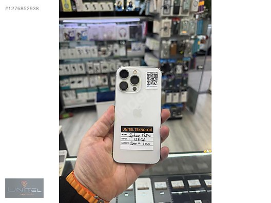 Resim Apple iPhone 13 Pro İkinci El TR | 128 GB | Gümüş İkinci El İPHONE 13 PRO 128 GB HATASIZ +TAKAS