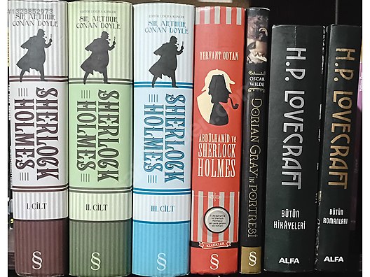 Polisiye Roman / Sherlock Holmes Set/Oscar Wilde-Dorian Gray
