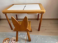 MONTESSORİ ÇOCUK AKTİVİTE MASASI