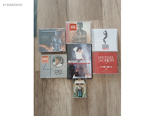 Michael Jackson Plak Cd Koleksiyonu - Müzik Plakları Alışverişte