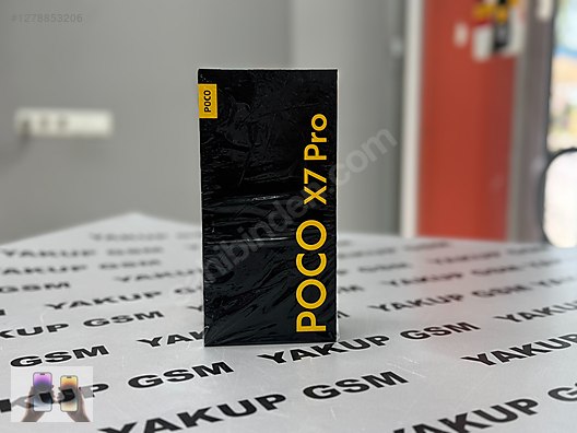 Resim XİOAMİ POCO X7 PRO 512 GB SIFIR 24 AY GENPA KVK GARANTİLİ Xiaomi Poco X7 Pro | 512 GB | Siyah