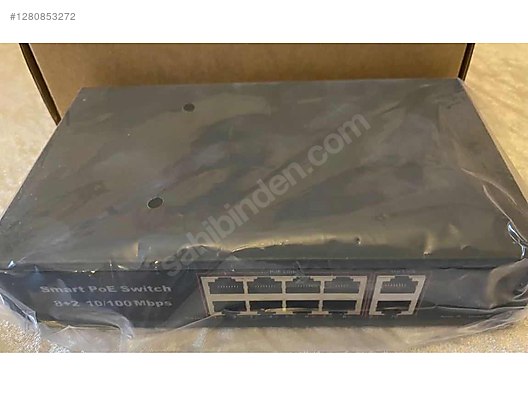 8 Port poe +2 Port uplink switch - Switch, Hub & Splitter ilanları uygun fiyatlarıyla sahibinden.com'da