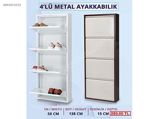 Satilik Metal Ayakkabilik Kaser Fiyatlari Ve Diger Mobilyalar Sahibinden Com Da 868853535