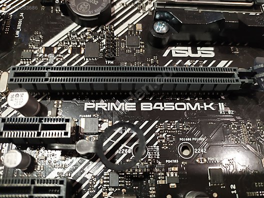 ASUS PRIME B450M-K II AMD B450 Soket AM4 DDR4 4400MHz(O.C.) M.2