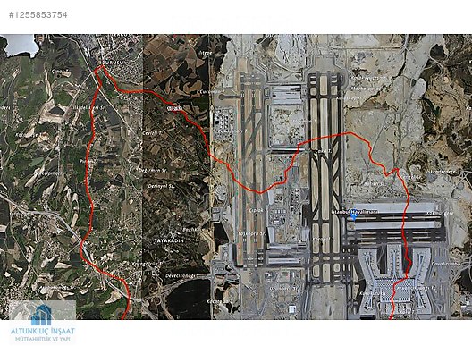 YENİ ŞEHİR PROJESİNE ÇOK YAKIN FIRSAT ARSA Hava limanına komşu #1255853754