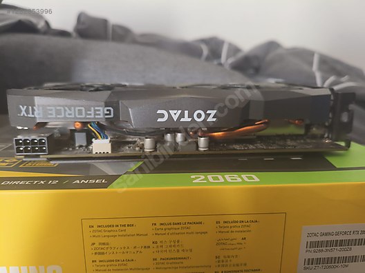 Zotac RTX 2060 6GB - Zotac Ekran Kartı İlanları sahibinden.com'da