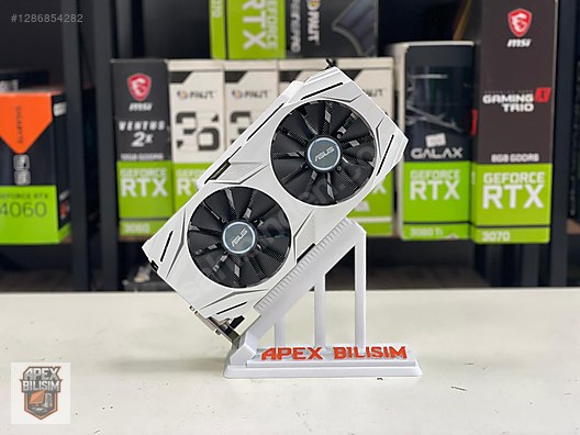 Asus Dual GeForce GTX 1060 3 GB 192 BİT EKRAN KARTI TERTEMİZ