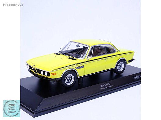 1:18 Ölçek 1971 BMW 3.0 CSL Yellow - Minichamps // CNR at