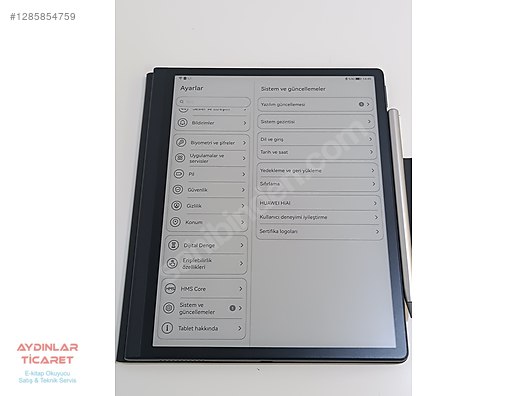 Huawei MatePad Paper E Reader + Kılıf + Kalem 10.3