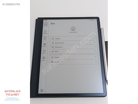 Huawei MatePad Paper E Reader + Kılıf + Kalem 10.3