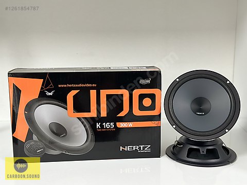 Hoparlör / Midrange / Hertz Uno K165 Mid Takımı Oto Mid Tiz Takımı