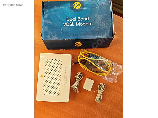 TURKCELL VDSL Dual Band Modem ZTE ZXHN H168A sahibinden.comda